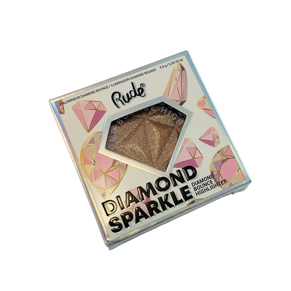 Rude Diamond Sparkle Highlighter ROSE GOLD 38197 Face, Body Highlighter